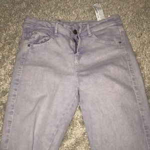 light purple jeans